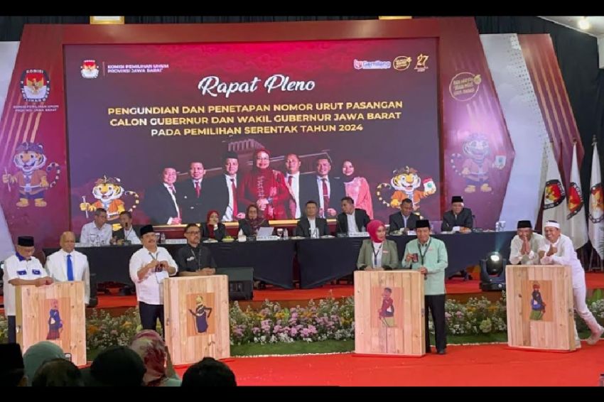 4 Paslon Kandidat Pilgub Jabar