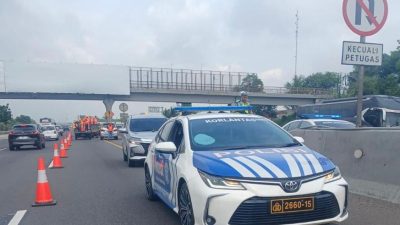 Jasamarga Berlakukan Contraflow di KM 55-65 Arah Cikampek