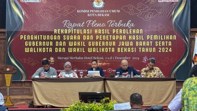 Tri Adhianto-Harris Bobihoe Pemenang Pilkada Kota Bekasi 2024, Raih 459.430 Suara