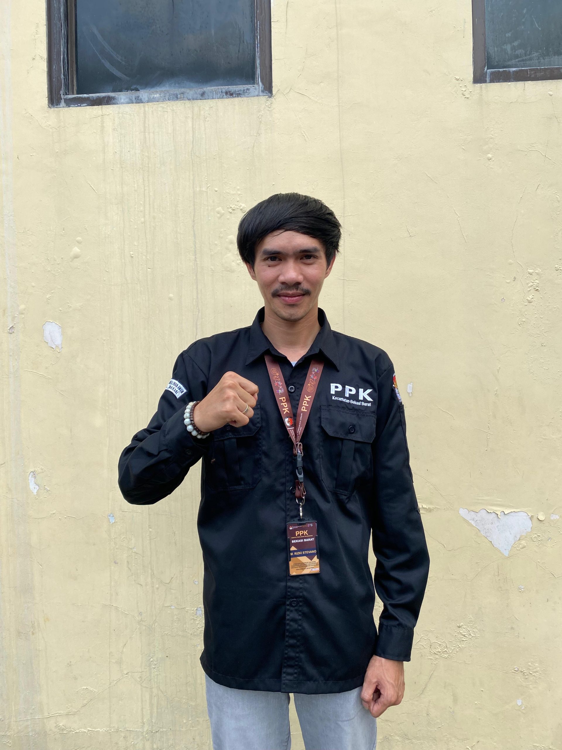 Ketua PPK Bekasi Barat M Rizki Stevano
