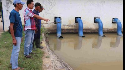 Bantuan Pompa Air untuk Pertanian di Cabangbungin Kabupaten Bekasi