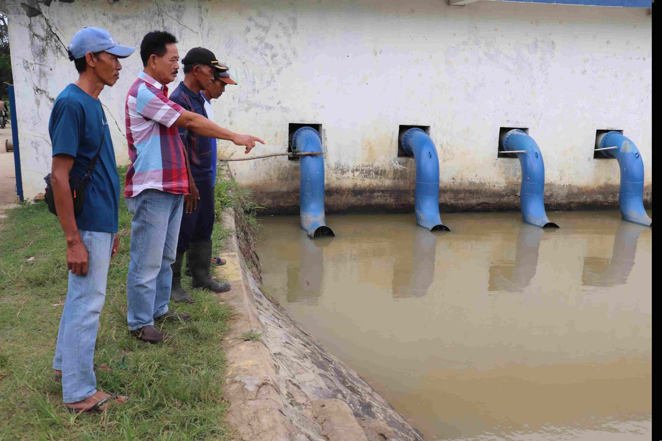 Bantuan Pompa Air untuk Pertanian di Cabangbungin Kabupaten Bekasi