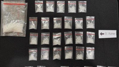 Barang Bukti Sabu yang disita Polisi dari Tersangka IBN