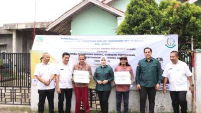 Kejari Kabupaten Bekasi dalam mendukung program rehabilitas rumah tidak layak huni.