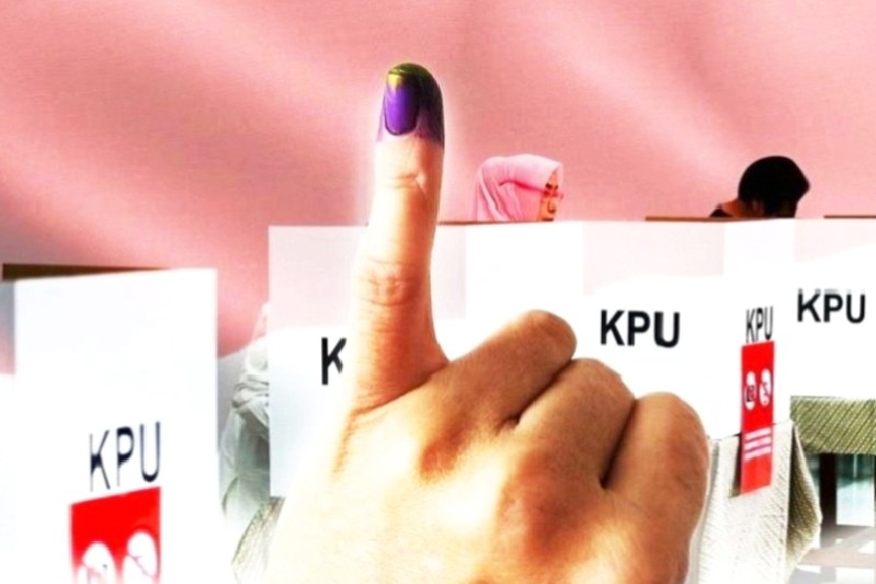 Ilustrasi Partisipasi masyarakat dalam Pemilu