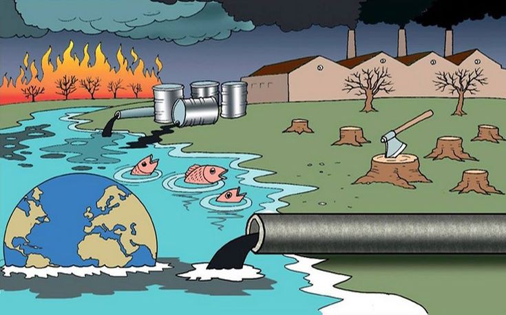 Ilustrasi Perusakan Lingkungan Hidup