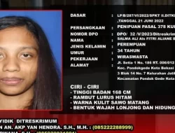 Wanita Asal Bekasi jadi Buronan Polda Banten, Diduga Tipu Pengusaha Rp 41,3 Miliar