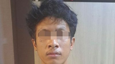 Pelaku Penyiraman Air Keras Terhadap Wanita Muda di Bekasi bernama Arjuhan Rosetiyoni alias Johan