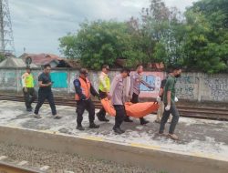 Wanita Diduga Tunawisma Tertabrak Kereta Argo Parahyangan di Cikarang