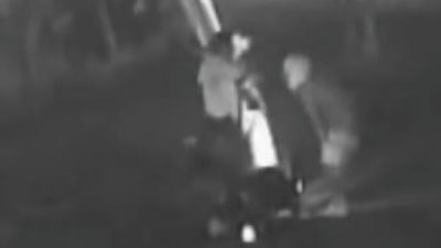 Rekaman CCTV penyiraman air keras di Bekasi Utara