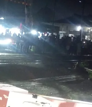 Wanita Tersambar Kereta di Bekasi Timur