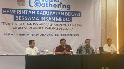 Pj Bupati Bekasi Dedy Supriyadi Tekankan Pentingnya Sinergi dengan Media dalam Pembangunan Daerah