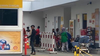 RS Tiara Terbakar, SPBU Shel Babelan Dijadikan Tempat Perawatan Pasien Sementara