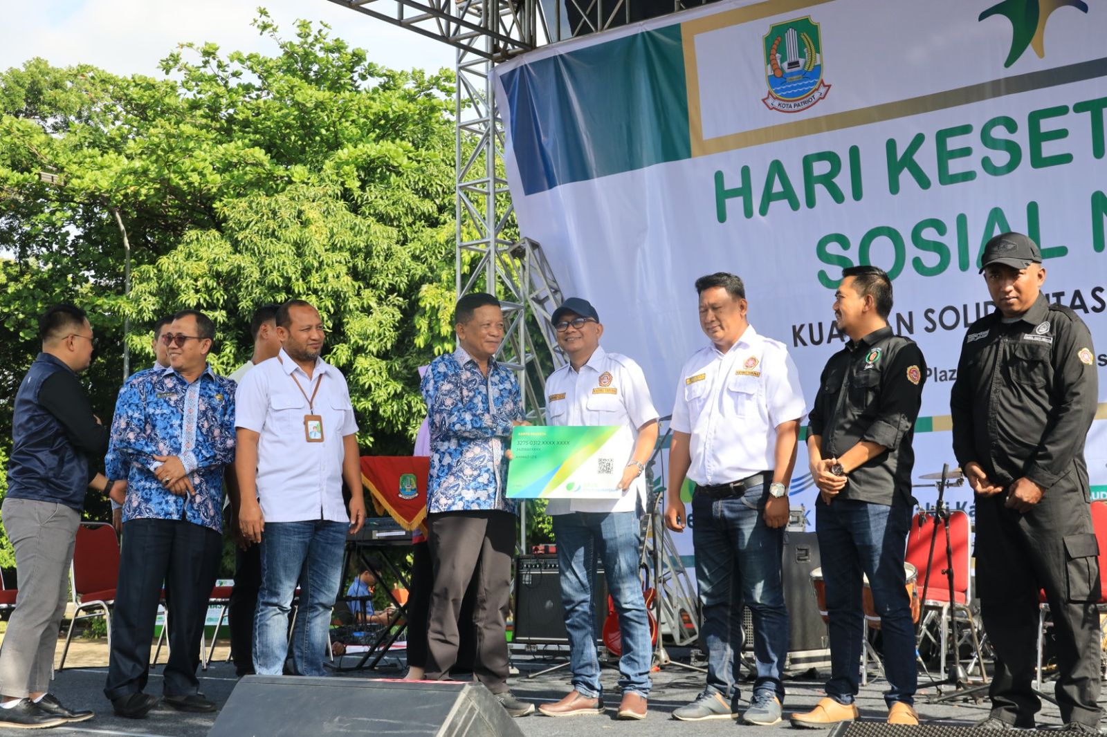 Sekretaris Daerah (Sekda) Kota Bekasi, Junaedi, dalam acara Hari Kesetiakawanan Sosial Nasional (HKSN). Foto: Ist