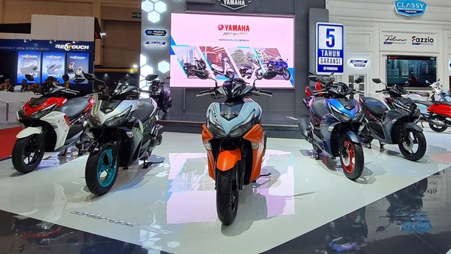 AISI mengatakan penjualan motor bisa turun 20 persen pada 2025 karena opsen dan mewanti-wanti bisa jadi akan ada PHK. (Arsip foto Yamaha)