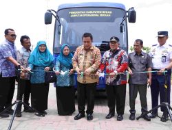 Pemkab Bekasi Resmikan Bus Sekolah di Muaragembong untuk Permudah Akses Pendidikan