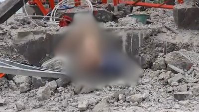 Beton coran ambruk dan menimpa 7 pekerja di Bekasi. Foto: Ist