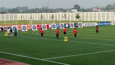 Atlet Panahan Kabupaten Bekasi bersiap di SEA Games 2025 dan ASEAN Games 2025