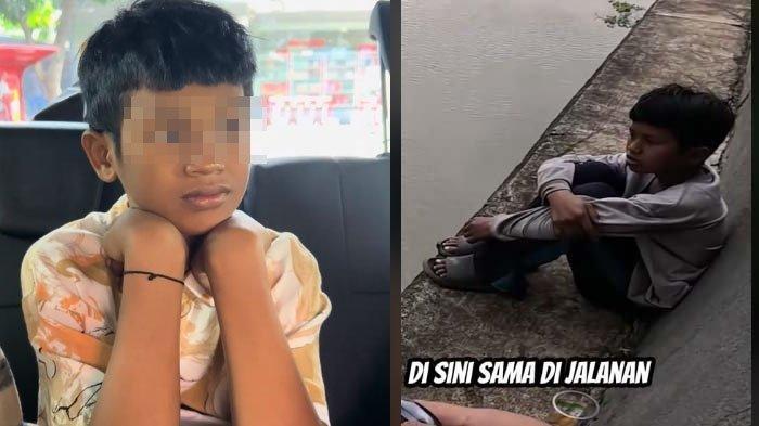 Dika, bocah yang sempat viral tentang kisah pilu hidupnya akhirnya ditemukan.