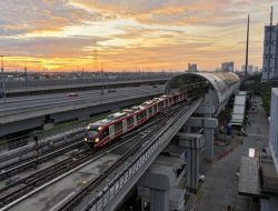 Gangguan LRT Jabodebek di Jalur Bekasi Barat