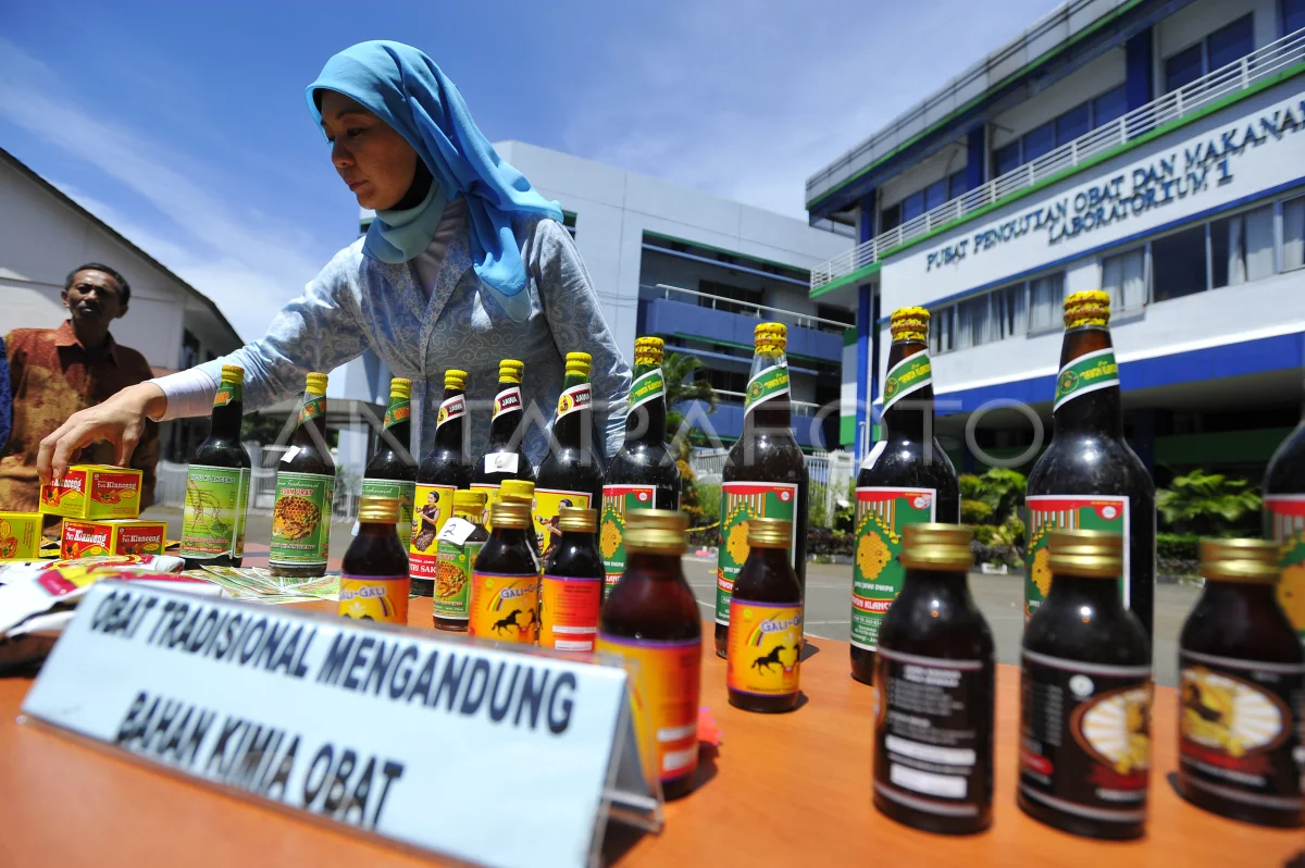 Ilustrasi pemusnahan obat kimia