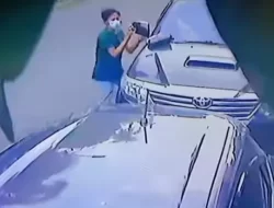 Pencurian Kaca Spion di Babelan Terekam CCTV, Pelaku Berkelompok