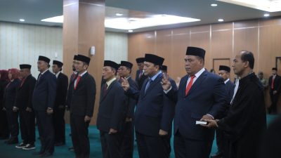 Pj Wali Kota Bekasi Kukuhkan Pejabat Struktural Eselon II, III, IV dengan Nomenklatur Baru