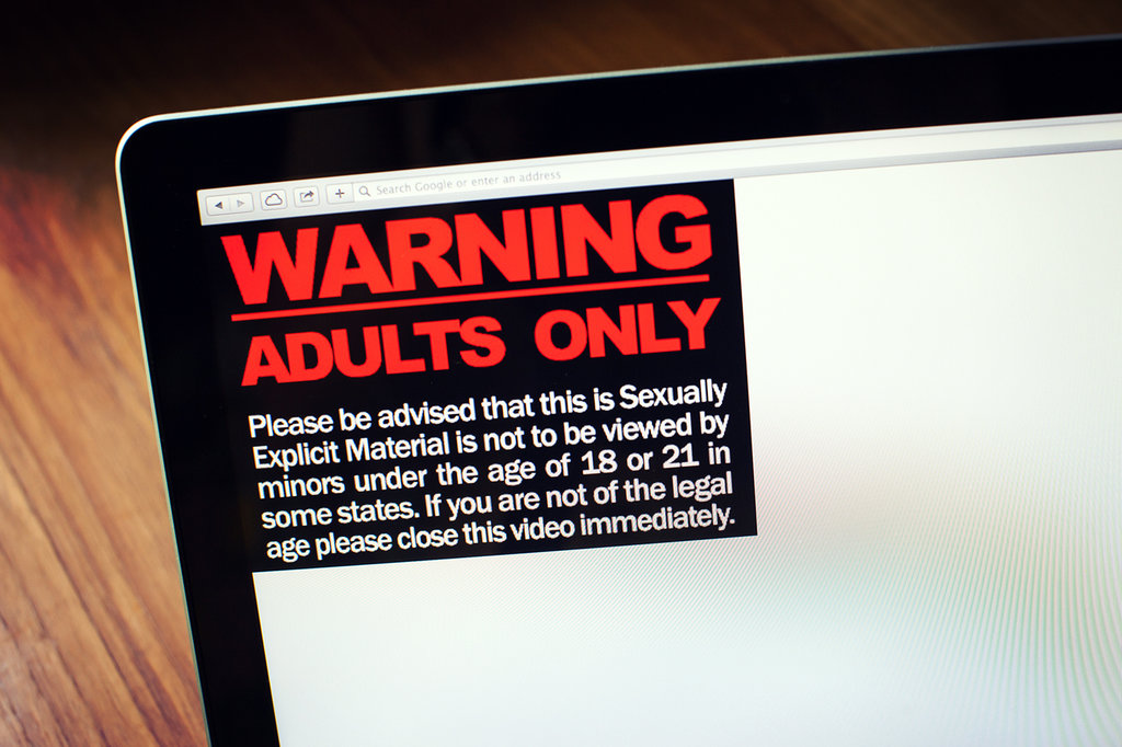 Ilustrasi Konten Porno