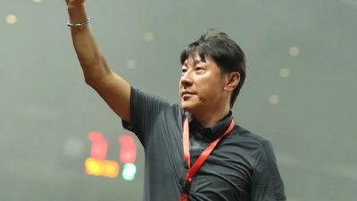 Shin Tae Young pelatih utama Timnas Indonesia.