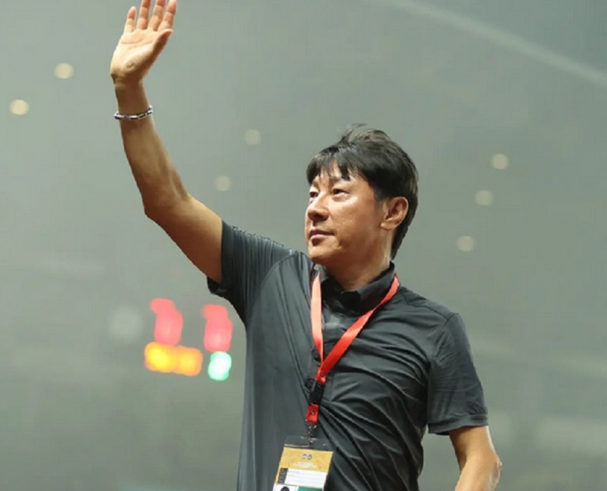 Shin Tae Young pelatih utama Timnas Indonesia.