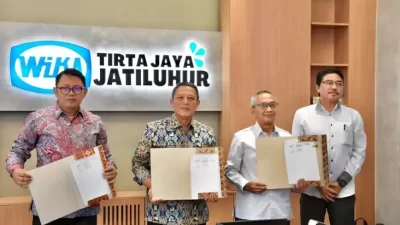 SPAM Regional Jatiluhur I mulai memasok air bersih bagi warga Bekasi. Foto/istimewa