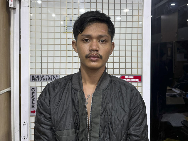 Pelaku begal Ojol di Cikarang. Foto: Ist