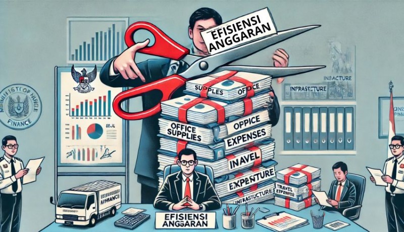 ILUSTRASI: 16 pos belanja pemerintah dipangkas sebagai langkah efisiensi anggaran