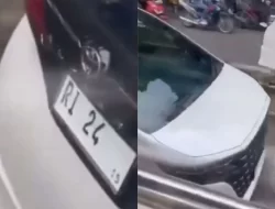 Mobil Dinas RI 24 Masuk Jalur Transjakarta, Warganet Geram