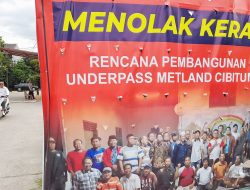 Warga Perumahan Telaga Harapan Tolak Pembangunan Underpass Metland Cibitung