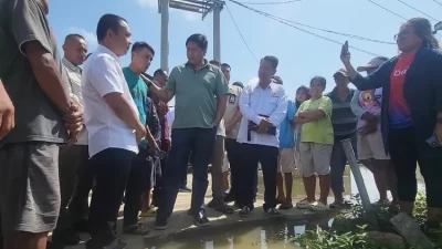 Menteri Perumahan dan Kawasan Permukiman (PKP) Maruarar Sirait melakukan inspeksi mendadak (sidak) ke perumahan bersubsidi Grand Permata Residence di Kelurahan Tambun Utara, Kabupaten Bekasi, Minggu (9/2/2025).