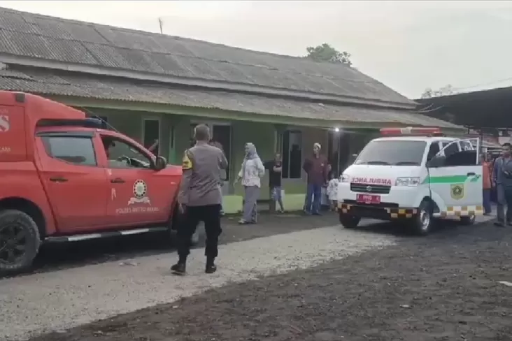 TKP tewasnya penagih utang bank keliling di Cibarusah