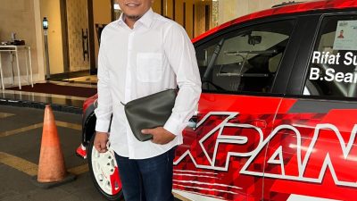 Ketua Korwil Ikatan Motor Indonesia (IMI) Kota Bekasi, Komarudin.