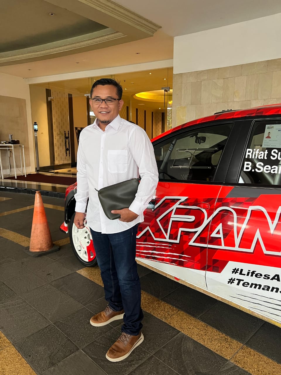 Ketua Korwil Ikatan Motor Indonesia (IMI) Kota Bekasi, Komarudin.