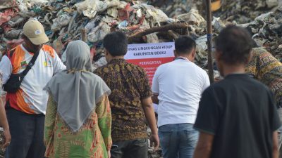 Penyegelan TPA Ilegal oleh DLH Kabupaten Bekasi