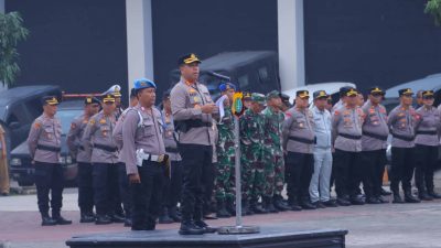 Apel Operasi Keselamatan Jaya 2025 di Bekasi siap dimulai