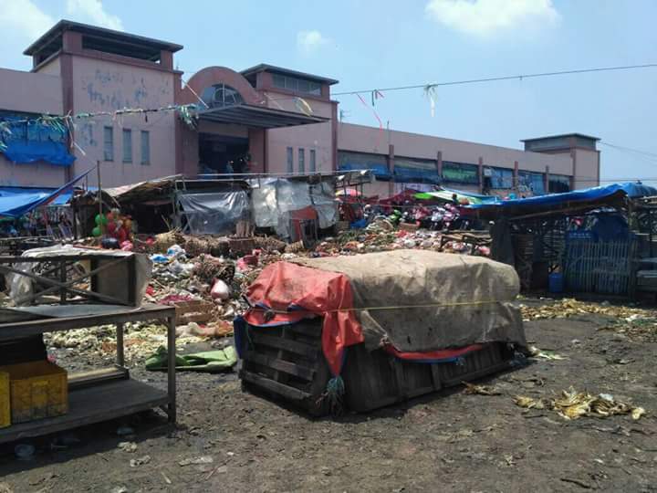 Potret Kumuh Pasar Babelan