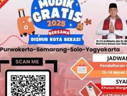 Pendaftaran Mudik Gratis 2025 Kota Bekasi Dibuka, Ini Syarat dan Tujuannya