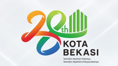 Logo HUT Kota Bekasi ke-28