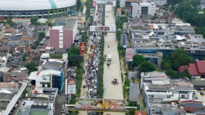 Bekasi Banjir , Laga Persija vs PSIS di Stadoin Patriot Tetap Berjalan?