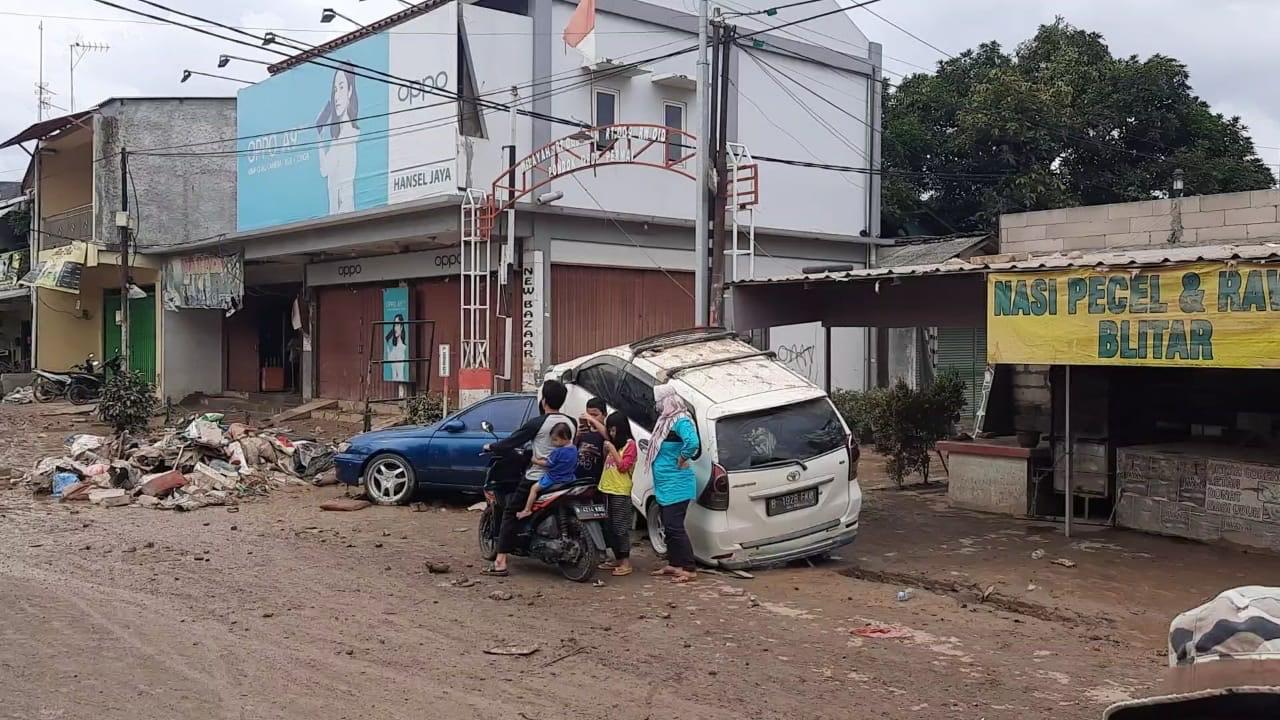 Kondisi Pascabanjir di Perumahan Pondok Gede Permai, Kota Bekasi. Foto Dok.Gobekasi.id