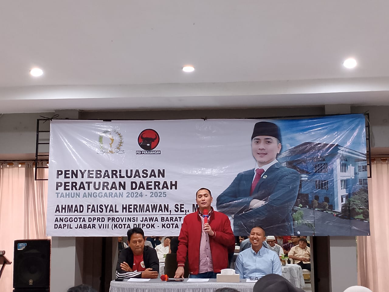 Anggota DPRD Provinsi Jawa Barat dari Fraksi PDI Perjuangan, Ahmad Faisyal Hermawan, menggelar sosialisasi Peraturan Daerah (Perda) Nomor 2 Tahun 2023 tentang Pemberdayaan dan Perlindungan Perempuan.