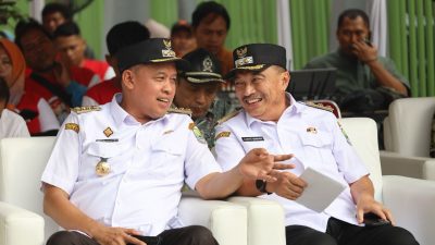 Wali Kota Bekasi Tri Adhianto dan Wakil Wali Kota Bekasi Abdul Harris. Foto: Ist