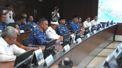 Wali Kota Bekasi Hadiri Rakor Bersama Menteri ATR/BPN dan Gubernur Jabar Bahas Penertiban Bangunan Liar dan Penanganan Banjir