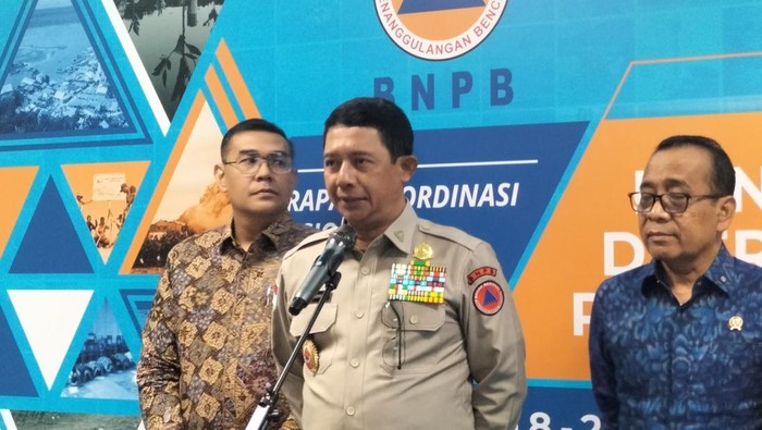Kepala Badan Nasional Penanggulangan Bencana (BNPB), Mayjen Suharyanto. Foto: Detik